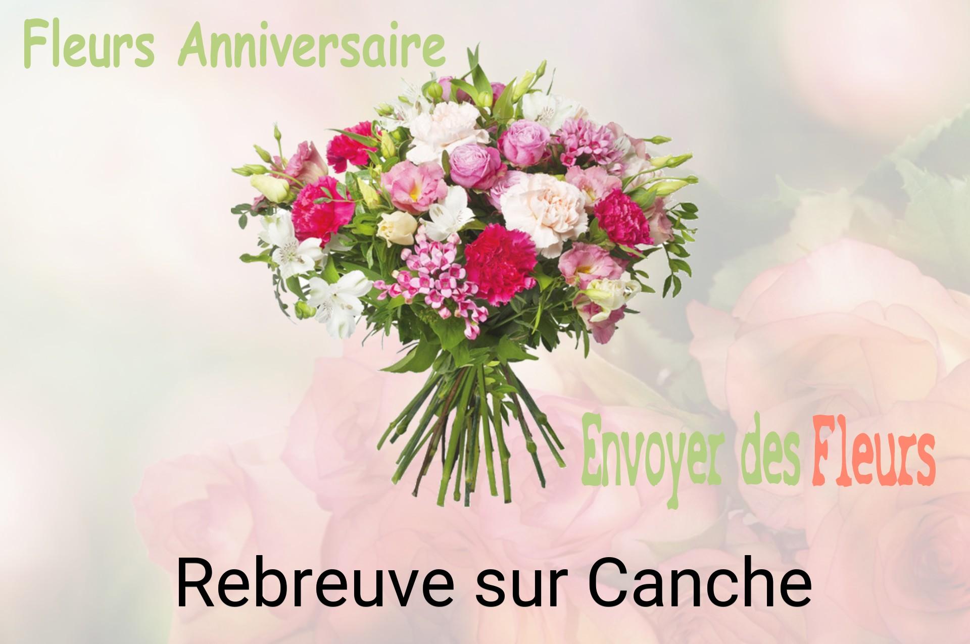 Bouquet de fleurs d’anniversaire livré à Rebreuve-sur-Canche